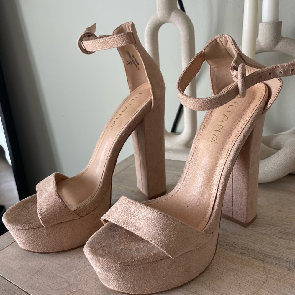 Nude heels